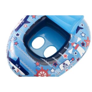 BOTE INFLABLE FONDO DEL MAR PARA BEBES BESTWAY VR2 34126 AZUL - Imagen 5