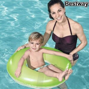 BESTWAY SALVAVIDAS COLORES 76 CM VR2 36024 VERDE - Imagen 3