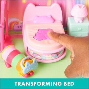 PLAYSET AMBIENTES LA CASA DE GABBY C/ FIGURA DE GABBY GATO Y ACCESORIOS VR2 36203 CUARTO DE PILOW CAT - Imagen 3