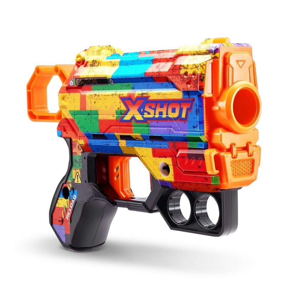 PISTOLA X-SHOT C/ DARDOS SHOT SKINS MENACE VR9 7297 STRIPER - Imagen 2