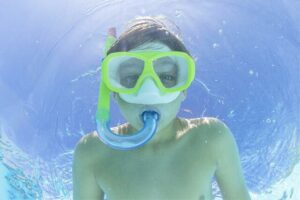 SET SNORKEL CLASICO BESTWAY SURTIDO 7 ANOS VR2 24035 SET VERDE - Imagen 2