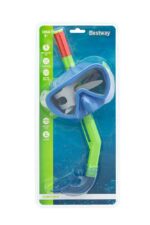 BESTWAY SET DE SNORKEL CLASICO HYDRO SWIM VR4 24036 SET AZUL