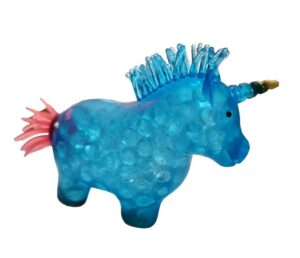SQUISHY UNICORNIO CON GEMAS POPPI VR4 6696 AZUL