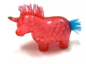 SQUISHY UNICORNIO CON GEMAS POPPI VR2 6696 ROJO - Imagen 3