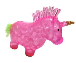 SQUISHY UNICORNIO CON GEMAS POPPI VR16696 ROSA