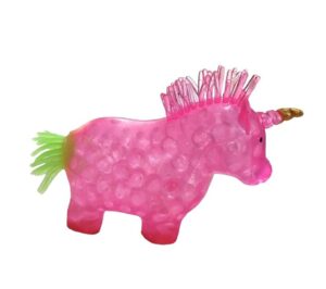 SQUISHY UNICORNIO CON GEMAS POPPI VR16696 ROSA - Imagen 4