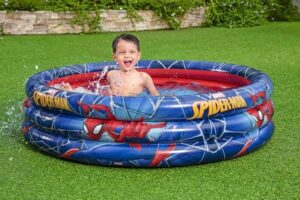 PILETA SPIDER MAN 3 TUBOS 122X30 CM COD 98018 - Imagen 6