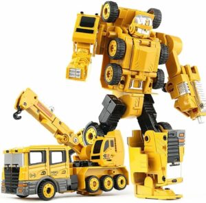 TRANSFORMERS VEHICULO CONSTRUCCION VR4 SY6078B-1 THROUGH SKY ARM - SY6078B-4 - Imagen 3