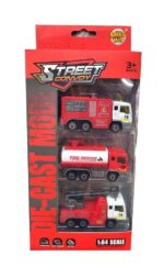 SET X 3 VEHICULOS URBANOS DE METAL VR2 MH-260 SET BOMBERO - MH-261
