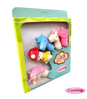 TITERES DE DEDOS MAGIC FINGERS CARIÑITO VR3 918 PERRITO BLANCO - Imagen 3
