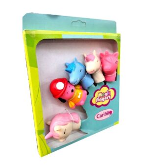 TITERES DE DEDOS MAGIC FINGERS CARIÑITO VR2 918 PERRITO ROSA - Imagen 2