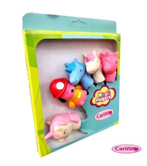 TITERES DE DEDOS MAGIC FINGERS CARIÑITO VR2 918 PERRITO ROSA - Imagen 3