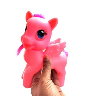 MUÑECA PONY CARIÑITO CON LUZ Y SONIDO VR1 946 ROSA - Imagen 4