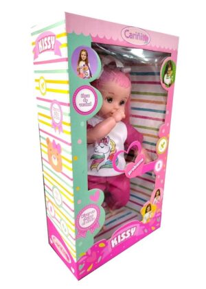 MUÑECA KISSY CARIÑITO SE CHUPA EL DEDO VR3 933 ROSA - Imagen 2