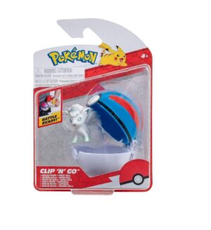 POKEMON POKEBOLA CON FIGURA 6 CM SURTIDOS VR8 95057 VULPIX DE ALOLA GREAT BALL