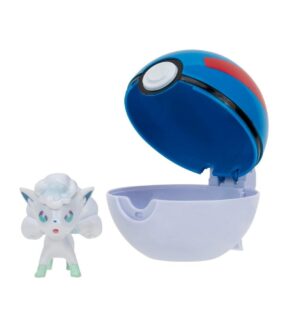 POKEMON POKEBOLA CON FIGURA 6 CM SURTIDOS VR8 95057 VULPIX DE ALOLA GREAT BALL - Imagen 2