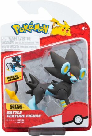 FIGURAS POKEMON 12 CM CON MECANISMO ORIGINAL VR14 95135 LUXRAY