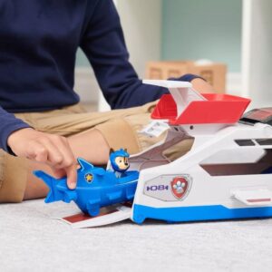 PAW PATROL AQUA PUPS PATRULLA CON CHASE COCHE Y LANZADOR DE VEHICULOS COD 17777 - Imagen 4