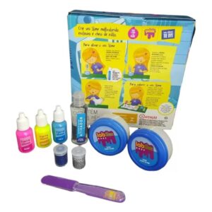 KIT LABORATORIO SLIME EN CAJA GELELE COD 3695 - Imagen 6