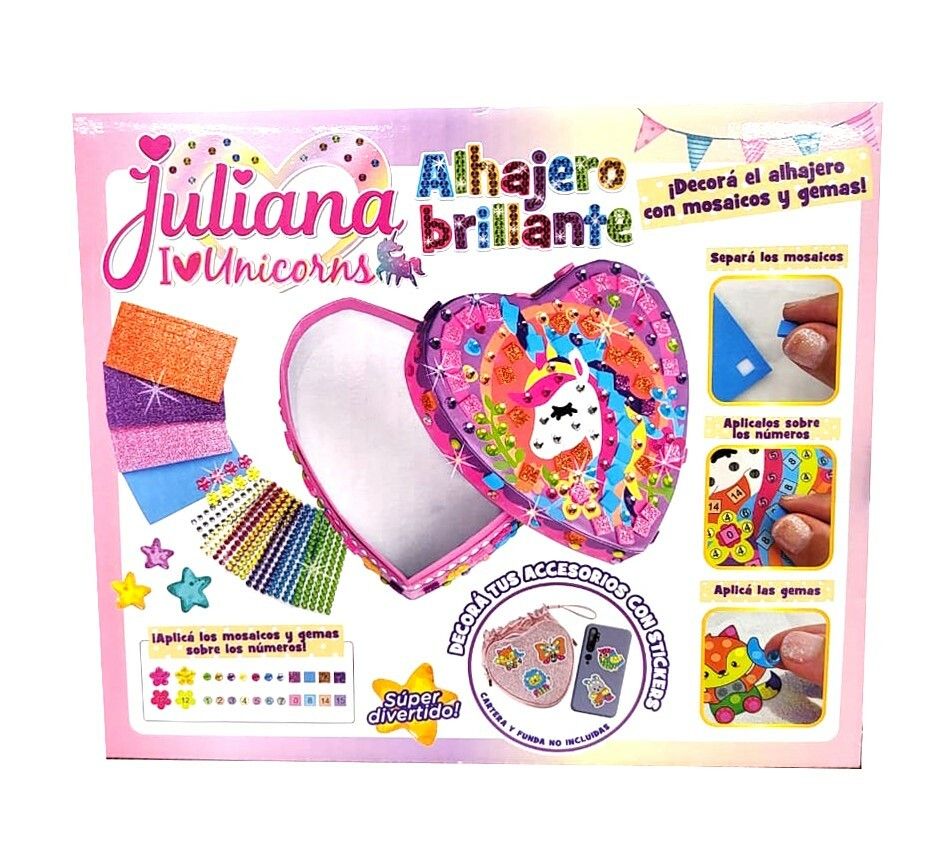 JULIANA ALHAJERO BRILLANTE I LOVE UNICORNS COD SISJUL069 - Imagen 4