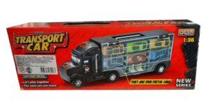 CAMION TRANSPORTADOR X 6 AUTOS METAL ESC 1:36 COD FD16639 - Imagen 3