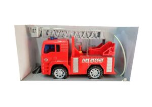 CAMION BOMBERO 1:20 FRICCION CON LUZ SONIDO AGUA COD 661-03 - Imagen 5
