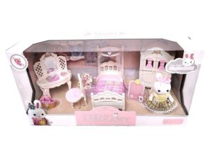 PLAYSET CONEJITO CON DORMITORIO Y ACCESORIOS COD YK02625 - Imagen 4