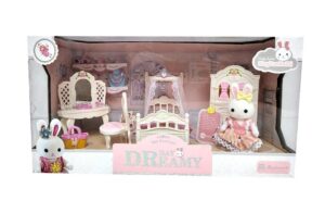 PLAYSET CONEJITO CON DORMITORIO Y ACCESORIOS COD YK02625 - Imagen 5