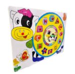 PUZZLE ROMPECABEZA DE MADERA RELOJ VAQUITA COD YE00817