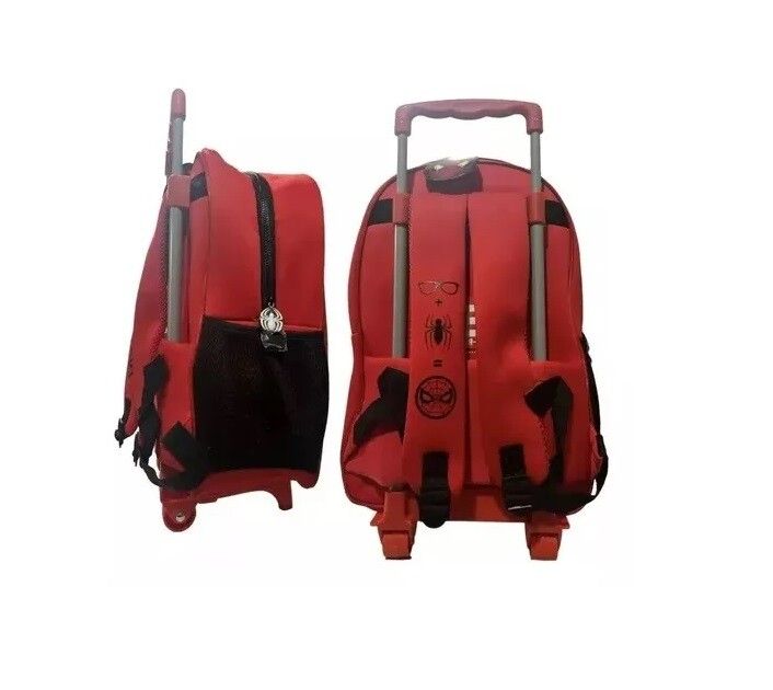 MOCHILA CARRO 16 PULGADAS MASCARA SPIDERMAN COD 11740 - Imagen 2