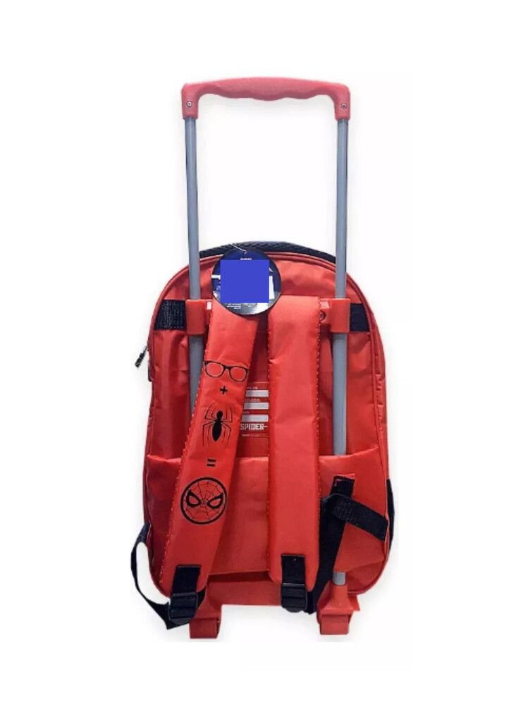 MOCHILA CARRO 16 PULGADAS MASCARA SPIDERMAN COD 11740 - Imagen 3