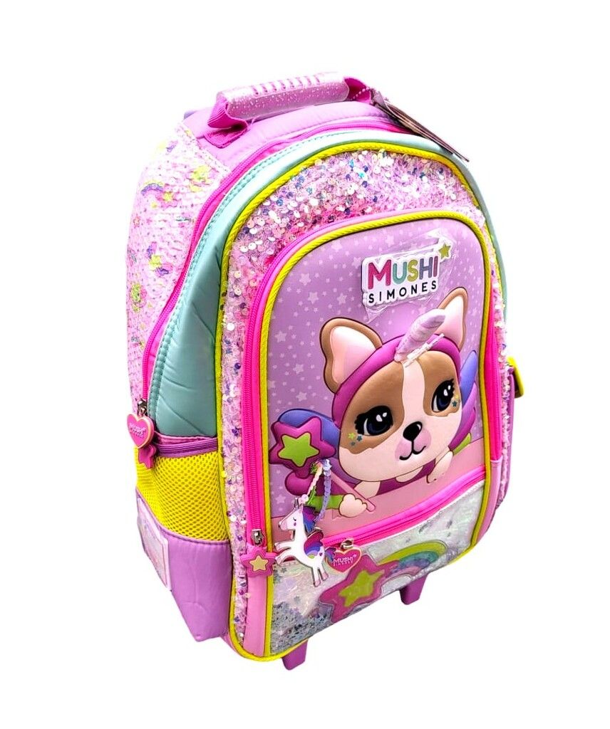 MOCHILA CARRO 18 PULGADAS MUSHI SIMONES VR2 SI920 LILA - Imagen 4