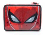 CARTUCHERA PVC SPIDERMAN 2 PISOS C/ UTILES COD HA588