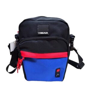 MORRAL BANDOLERA HEAD UNISEX AJUSTABLE VR1 27298 NEGRO Y AZUL - Imagen 3