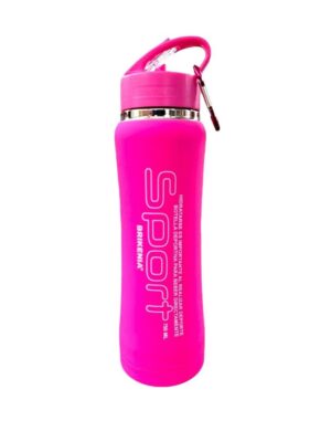 BOTELLA ACERO TERMICA DEPORTIVA 750ML VR1 RPA-075 FUCSIA SMC-750PP