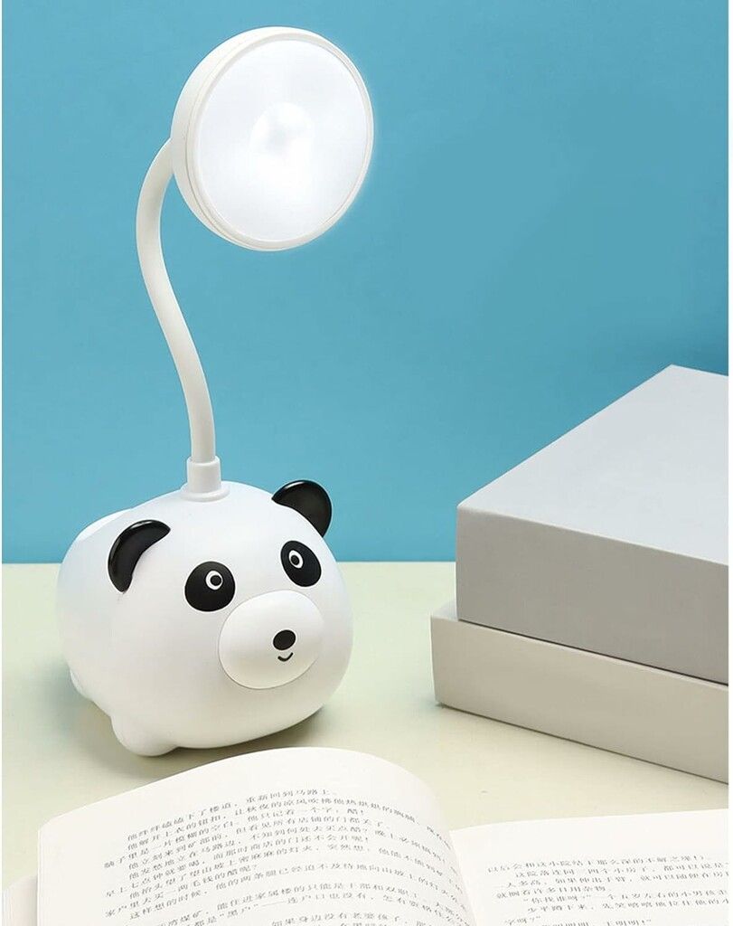 LAMPARA VELADOR ANIMALITO CON LUZ LED RECARGABLE COD 285-1 - Imagen 5