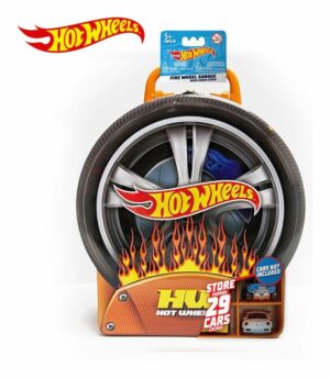 GUARDA AUTITOS METÁLICO EN FORMA DE RUEDA HOTWHEELS COD HWCC18