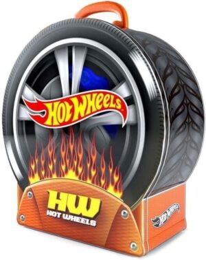 GUARDA AUTITOS METÁLICO EN FORMA DE RUEDA HOTWHEELS COD HWCC18 - Imagen 2