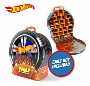 GUARDA AUTITOS METÁLICO EN FORMA DE RUEDA HOTWHEELS COD HWCC18 - Imagen 4