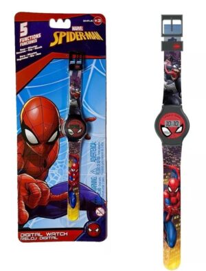 RELOJ DIGITAL SPIDERMAN ORIGINAL VR1 SMRJ6 NEGRO