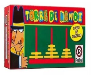 JUEGO DE INGENIO TORRE DE HANOI RUIBAL COD 1244 - Imagen 4