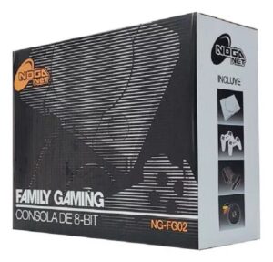 CONSOLA DE JUEGOS 8 BITS PARA TV CON JOSTICK COD NG-FG02 - Imagen 2