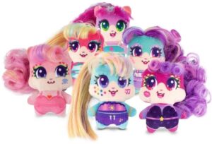 HAMSTARS CUTIE POP STARS  MICROFONO C/ SONIDO VR3 HM007 IRIS - Imagen 5