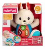 CONEJO BUNNY AMIGO INTELIGENTE DIDACTICO LUZ SONIDO COD 000687