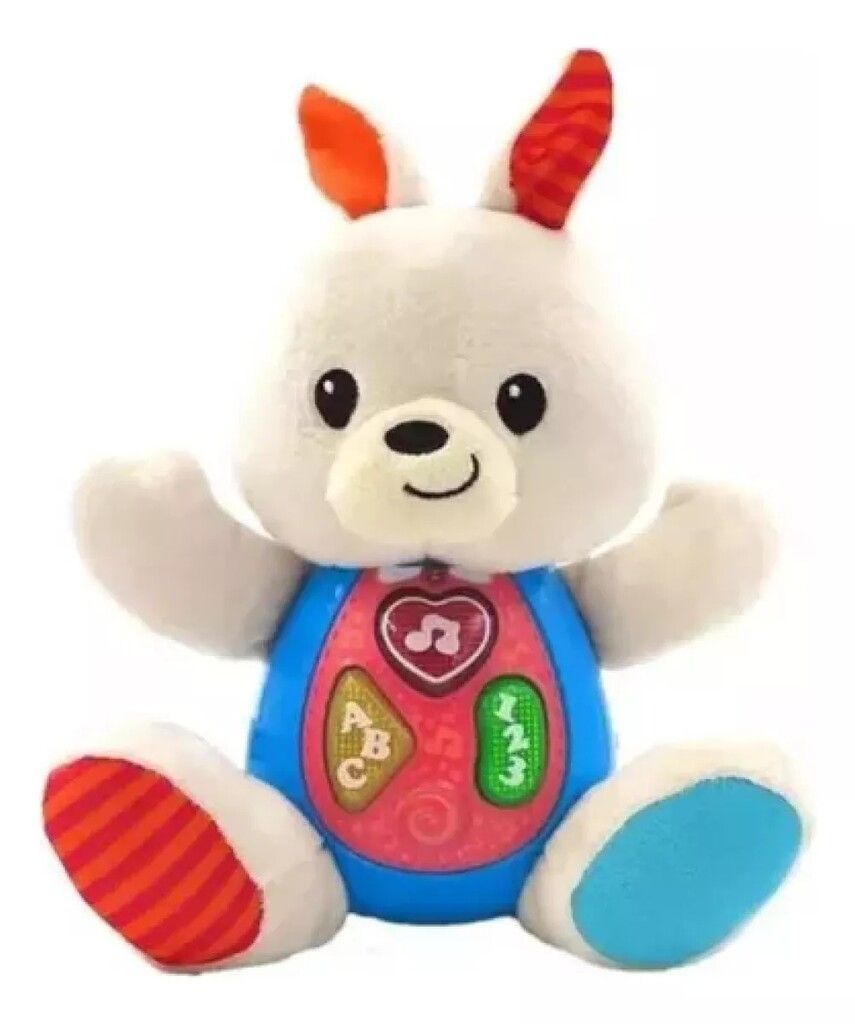 CONEJO BUNNY AMIGO INTELIGENTE DIDACTICO LUZ SONIDO COD 000687 - Imagen 3
