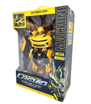FIGURA GRANDE BUMBLEBEE TRANSFORMABLE LUZ SONIDO COD W8824A - W5533-152A