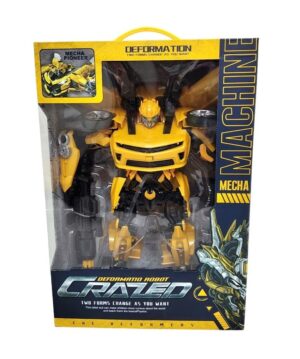 FIGURA GRANDE BUMBLEBEE TRANSFORMABLE LUZ SONIDO COD W8824A - W5533-152A - Imagen 3