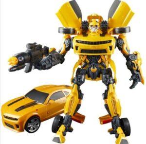 FIGURA GRANDE BUMBLEBEE TRANSFORMABLE LUZ SONIDO COD W8824A - W5533-152A - Imagen 4