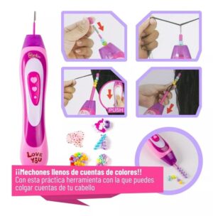 SET GRANDE APLICADORES DE PELO 3 EN 1 CON ACCESORIOS COD 916 - Imagen 4