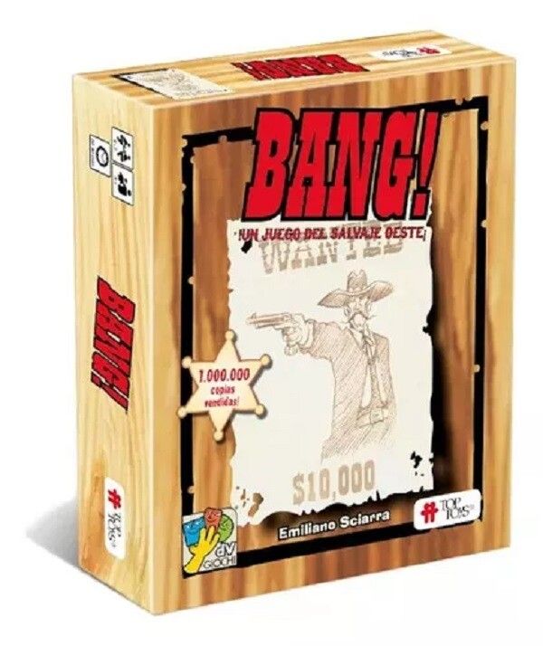 JUEGO DE CARTAS BANG DEL SALVAJE OESTE COD 102460